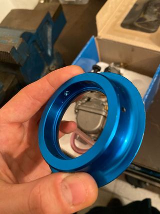 Carburador 28 Keihin usa y embudo Polini