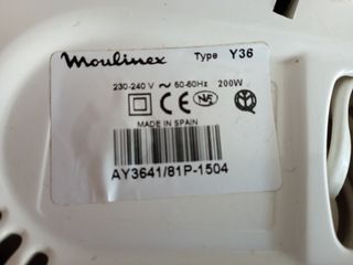 Máquina de sumos Moulinex