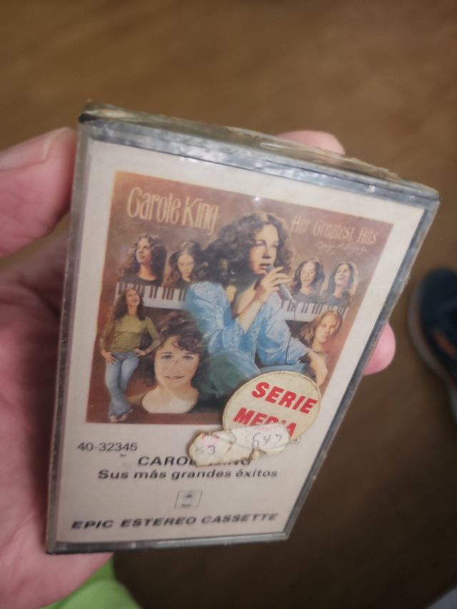 Carole King cinta casete cerrada de epoc
