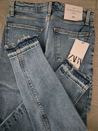 Pantalón jean tejano Zara