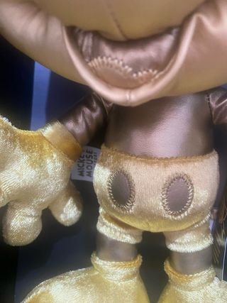 peluche  dorado Mickey Mouse Gold