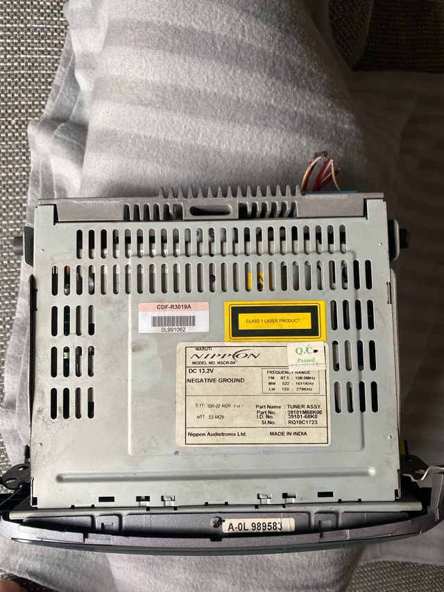 Radio CD Original del Suzuki Alto 2010