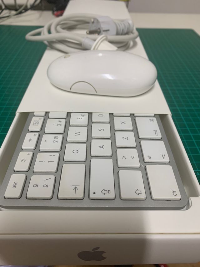 Tastiera e mouse iMac 20" 2009 OS Captain