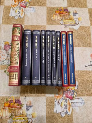 Precio por unidad libros Julio Verne