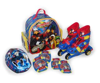 Juego de patines niño