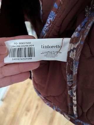 Chaqueta acolchada Tintoretto