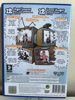 Camara Eye toy con juego eye toy play ps2