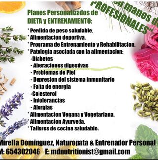 Programa Entrenamiento y Dieta Personalizados