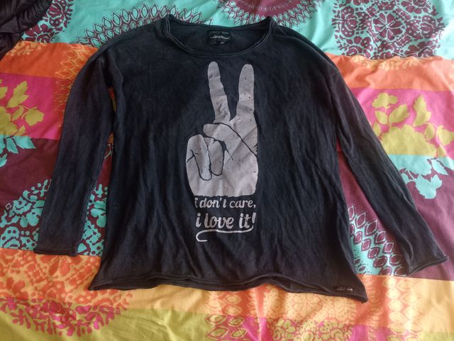 Camiseta I don't care I love it Dear Tee XS