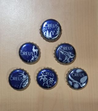 6 piatti d'acqua «Les Creus»