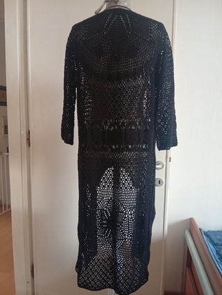 Cardigan donna traforato