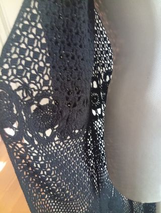 Cardigan donna traforato