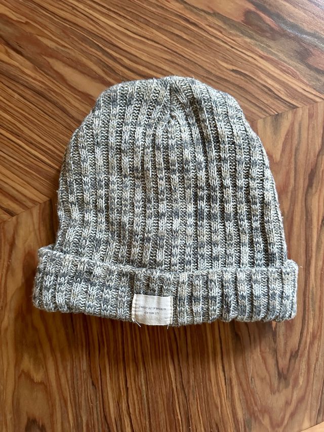 Gorro gris unisex