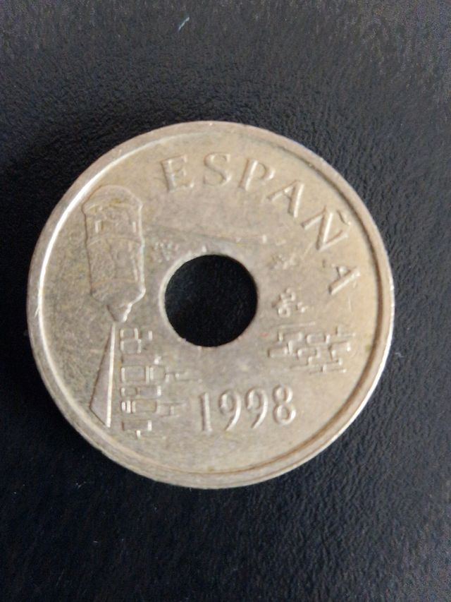 Moneda de 25pts ceuta
