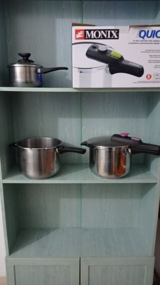 OLLA DE PRESIÓN RÁPIDA x 3 + 1, bajado 5€