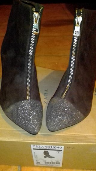 BOTINES ZARA, SIN ESTRENAR