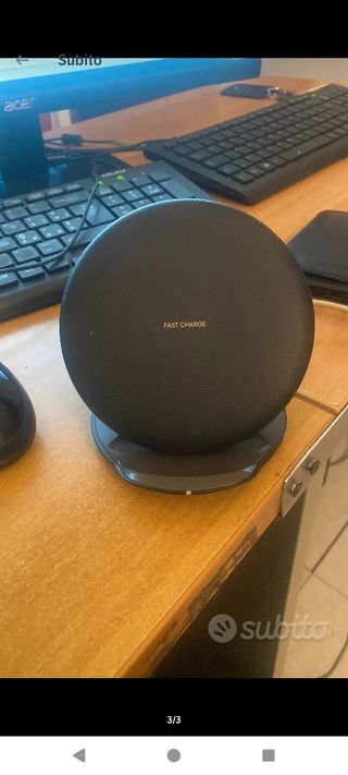 Caricatore wireless Samsung e iPhone