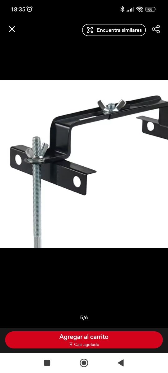 Soporte de batería para coche 230mm