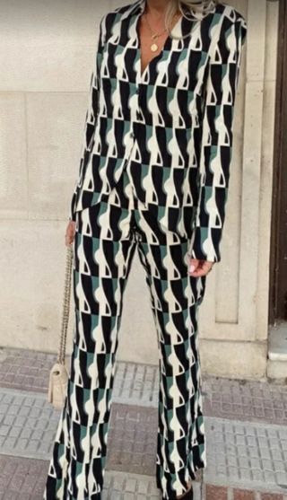 Conjunto viral camisa y pantalón de Zara 