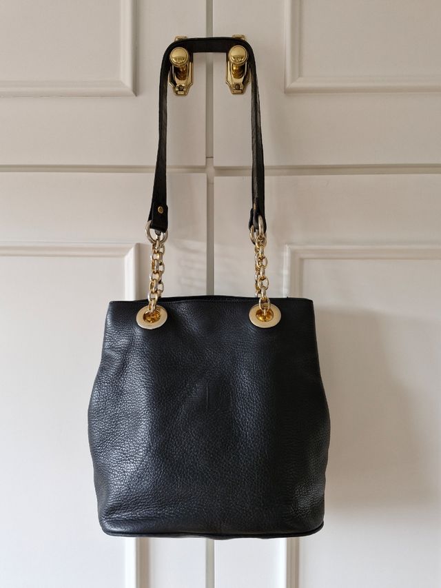 Bolso Acosta negro piel