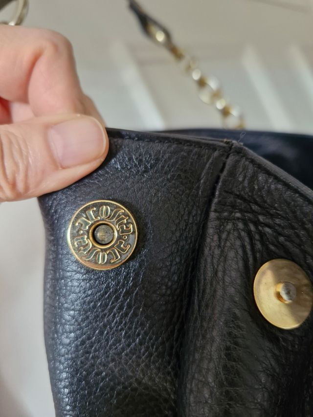 Bolso Acosta negro piel