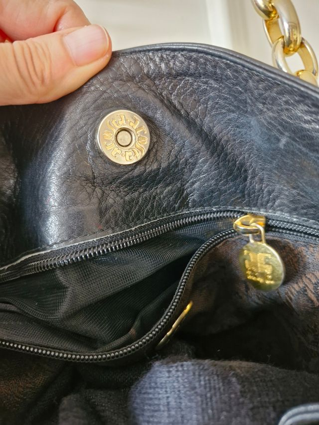 Bolso Acosta negro piel