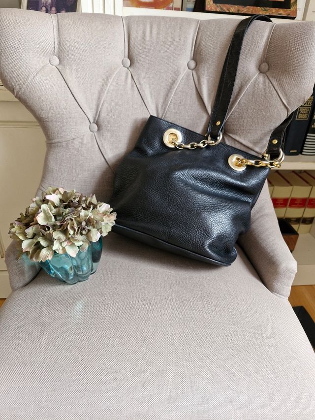 Bolso Acosta negro piel