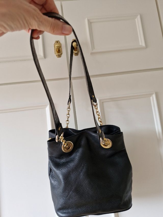 Bolso Acosta negro piel