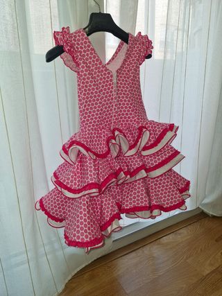 Traje Gitana Flamenca Tradicional niña 