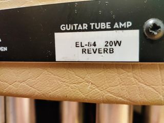 Amplificador guitarra MPF clàssic reverb válvulas