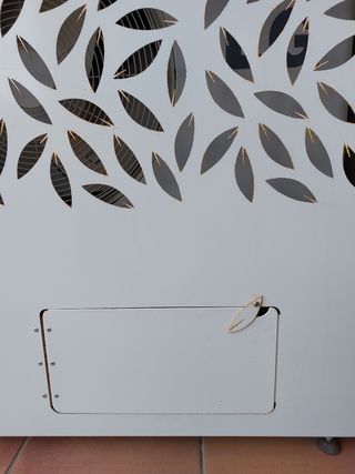 CUBIERTA METALICA PARA AIRE ACONDICIONAD