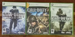 🇪🇦 Lote juegos clásicos de Call of Duty Xbox 360