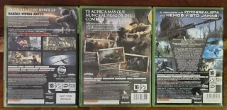 🇪🇦 Lote juegos clásicos de Call of Duty Xbox 360