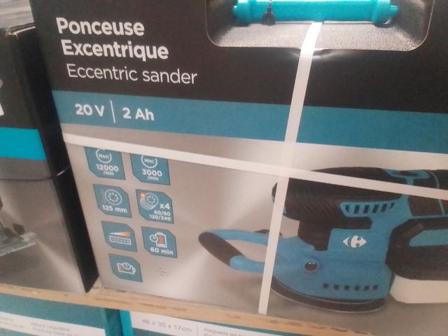 Lijadora excéntrica circular de plancha