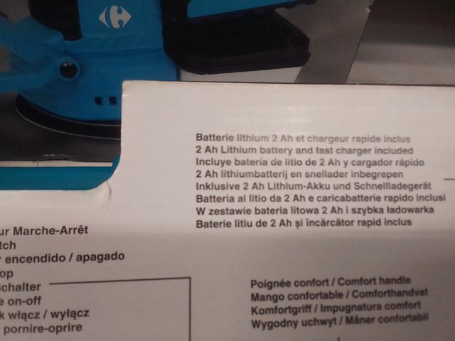 Lijadora excéntrica circular de plancha