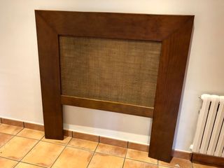 CABECERO CAMA MADERA
