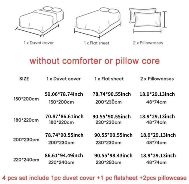 Set copriletto in stile Kawaii