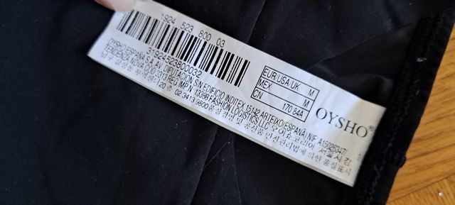 Moldeador figura Oysho