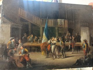Quadro dipinto antico del 1700