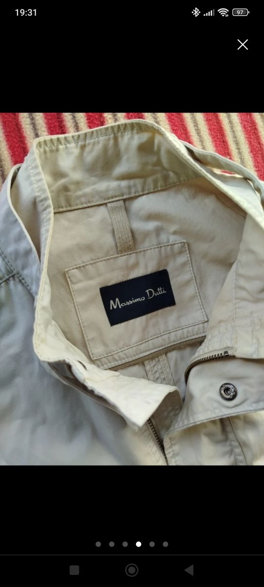 Chaqueta abrigo Massimo Dutti talla L