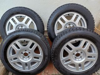 4 RUEDAS COMPLETAS con 205-60R-16 - (NIEVE)