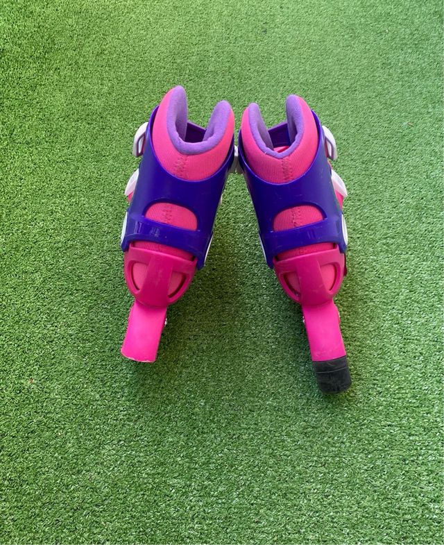 Patines “Oxelo” Decathlon Rosas Niña Talla 28/30