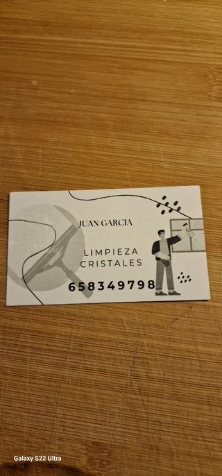 Limpieza de cristales