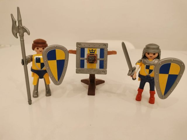 Guerrero medieval playmobil