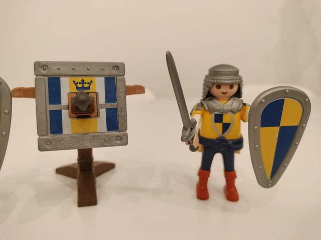 Guerrero medieval playmobil