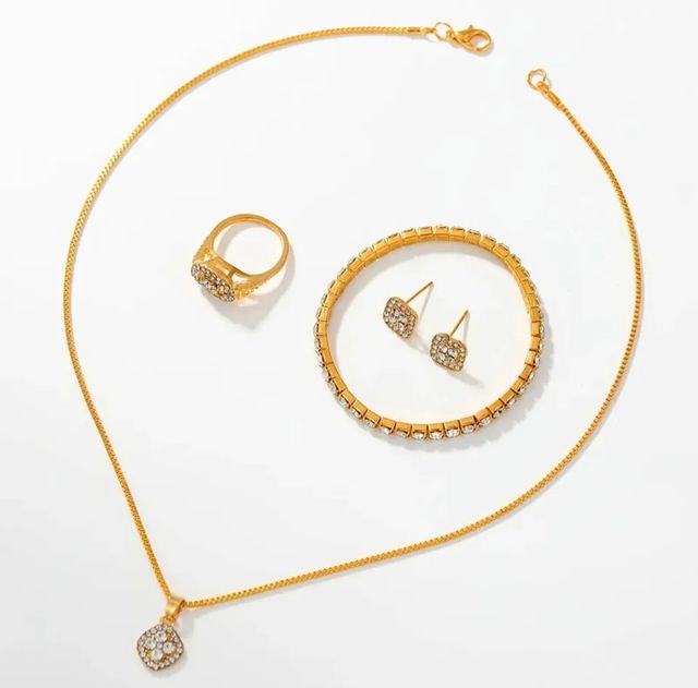 Reloj más pulsera cadena anillo