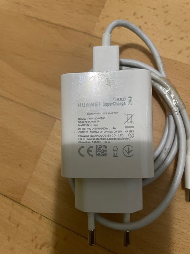 Cargador de huawei