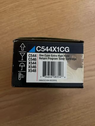 Toner lexmark C544X1CG original