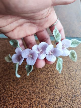 Tocado comunión arras novia invitada 