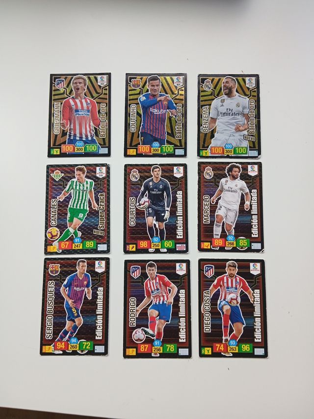 160 cartas la liga 2018-19